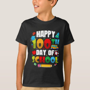 100 Days of School Teachers 2023 Jongens en Meisje T-shirt