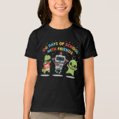100 Days of School with Friends T-Shirt | Cute (Voorkant)