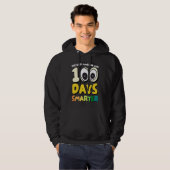 100 Days Smarter Preschool Kindergarten Elementary Hoodie (Voorkant volledig)