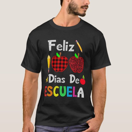 100 dias de esscuela spanjaard 100 sch t-shirt (Voorkant)