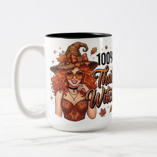 100% Die Heks Herfst Tweekleurige Koffiemok