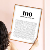 100 dingen waar ik van hou over je moderne minimal