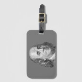 100 dollar, Benjamin Franklin Bagagelabel (Voorkant (verticaal))