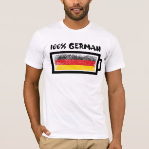 100 % Duitse vlag T-shirt