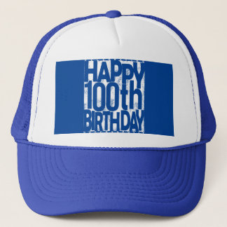 100 e verjaardag Viering Trucker Pet