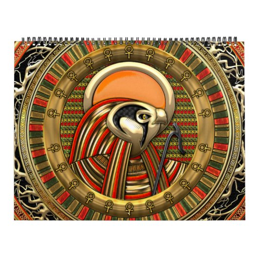 [100] Egyptische Sun God Ra Kalender (Hoes)