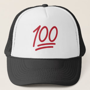 100 Emoji Ontworpen Trucker Pet