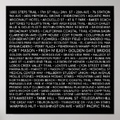 100 emplacements - Poster 12 x 12" (Devant)