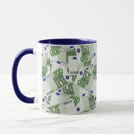 100 Euro Bonnets Mug (Gauche)