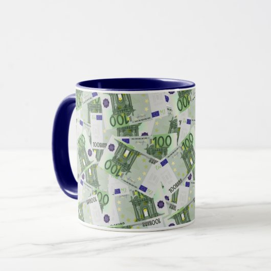 100 Euro Bonnets Mug (Devant gauche)