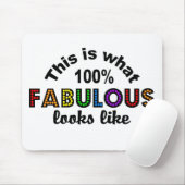 100% FABULOUS mousepad Muismat (Met muis)