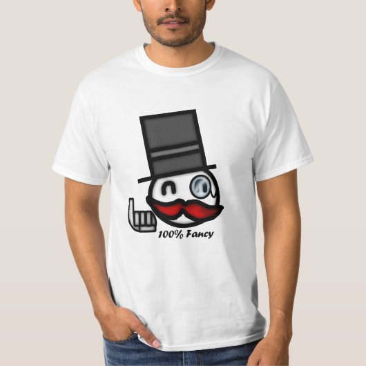 100% Fancy! T-shirt (Voorkant)