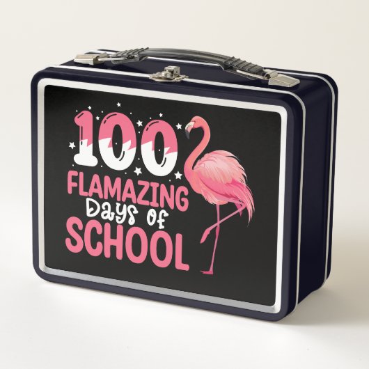 100 Flamingo Dagen van School Flamingo Docent (Voorkant)