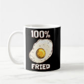 100 Fried Sunny Side Up Fried Egg Koffiemok (Links)