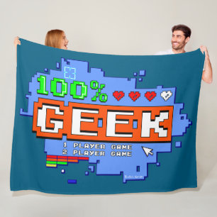 100% Geek Fleece Deken