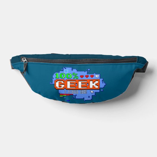 100% Geek Heuptasje (Liggend)