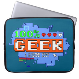 100% Geek Laptop Sleeve