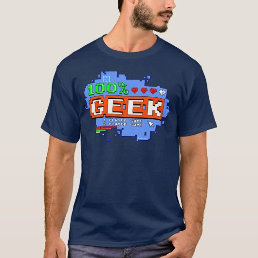 100% Geek T-shirt (Voorkant)