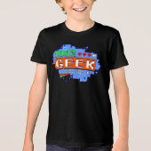 100% Geek Tri-Blend Shirt (Voorkant)