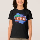 100% Geek Tri-Blend Shirt (Voorkant)