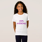 100% geweldige t-shirt (Voorkant volledig)