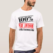 100% Geweldige T-shirt (Voorkant)