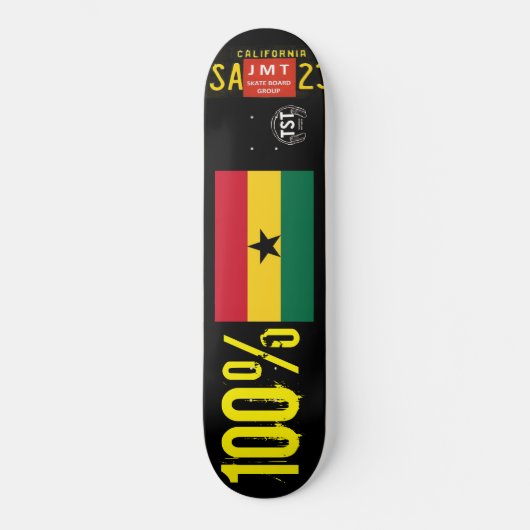 100% GHANIAN JMT USA Skateboard (Voorkant)