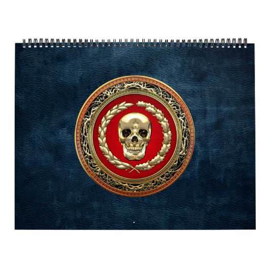 [100] Golden Skull Kalender (Hoes)