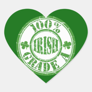 100% Grade A Irish Distress Stamp Stickers