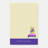 100% Groovy Rainbow Hand Peace Sign Post-it® Notes (Voorkant)