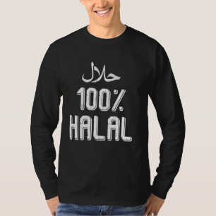 100 Halal Arabische Moslim Getrouwe Levensstijl Is T-shirt