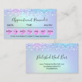 100 Herinneringsherinnering Diamond Holographic Visitekaartje (Voorkant / Achterkant)