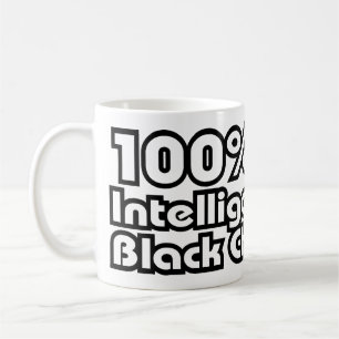 100% intelligent zwart kind koffiemok
