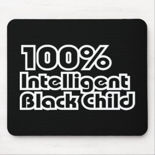 100% Intelligent Zwart Kind Muismat