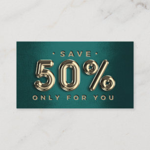 100 INVOER QRCODE 50%OFF Logo Groene Gold Professi Visitekaartje