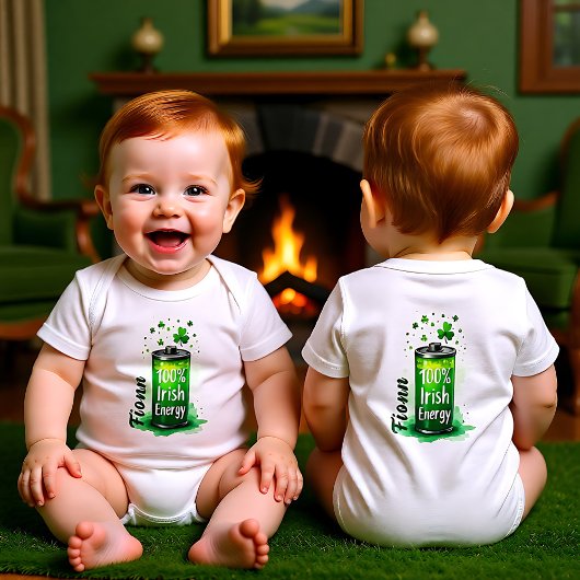 100% Irish Energy for Fully Charged Charmers Romper