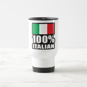 100% Italiaans Reisbeker