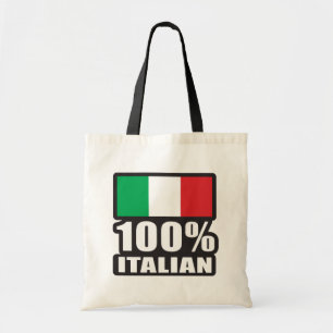 100% Italiaans Tote Bag