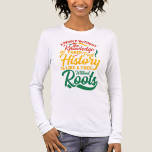 100 Jaar Black History Month Tri-Blend Shirt