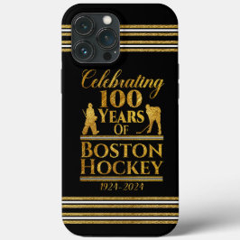 100 jaar Boston Hockey iPhone 13 Pro Max Hoesje