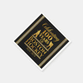 100 jaar Boston Hockey Servet (Hoek)