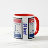 100 jaar Jubileum, Lincoln HIghway Mok (Voorkant rechts)