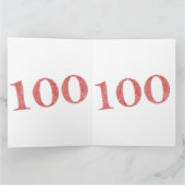 100 jaar kaart (Binnen)