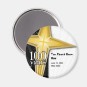 100 Jaar Kerk Jubileum Magneet (Voorkant / Achterkant)
