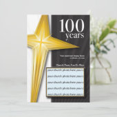  100 jaar kerkelijke Jubileum - herzien Kaart (Staand voorkant)