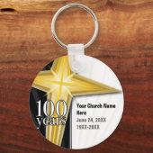  100 jaar kerkelijke Sleutelhanger van het Jubileu (Voorkant)