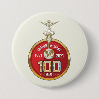 100 jaar Legion of Mary, Legion of Mary Ronde Button 7,6 Cm