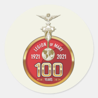 100 jaar Legion of Mary, Legion of Mary Ronde Sticker