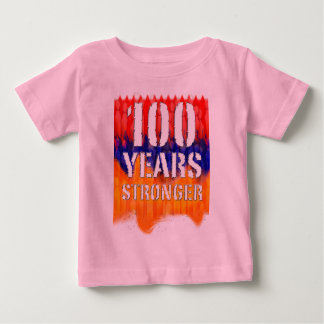 100 jaar sterker Armeens Baby Organisch shirt