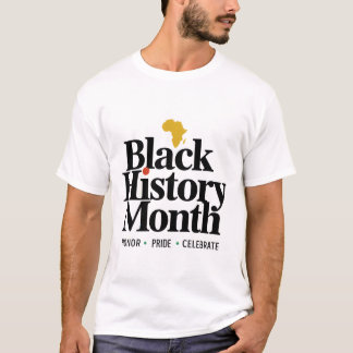 100 jaar viering zwarte geschiedenis maand 2026 t-shirt